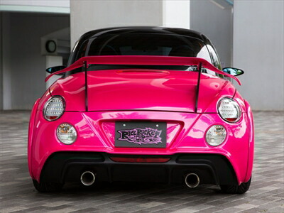 楽天市場】コペン L880K Artista リアバンパースポイラー : Autostyle