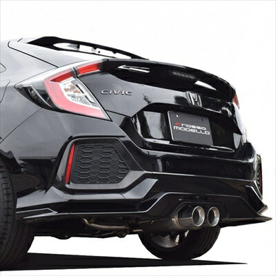 シビックハッチバック DBA-FK7 COLBASSO FORTUNA ZEEK エディション マフラー