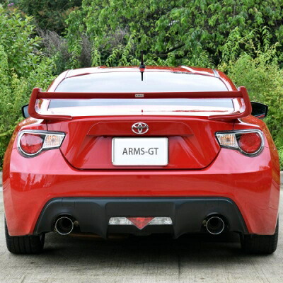 BRZ ZC6 前期専用 ロッソモデロ ARMS 競技用 左右出し リアマフラー|Autostyle