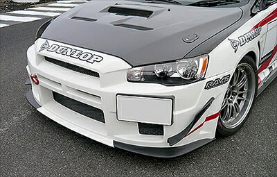 ランサーエボリューションX CZ4A Direct フロントバンパースポイラー 塗装済み|Autostyle