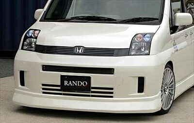 モビリオ GB1/2 後期 RANDO Style フロントハーフスポイラー 塗装取付込｜Autostyle