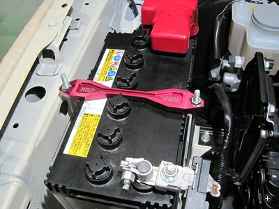 ジムニーシエラ JB74W RRP アルミバッテリーステー for ジムニー ブルー