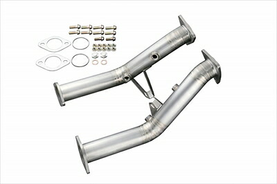 フルチタン触媒ストレートパイプ Z34 フェアレディZ VQ35/VQ37
