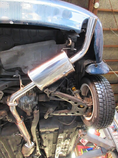 楽天市場】ロードスター NB ステンレスマフラー N-zero2寸管 : Autostyle