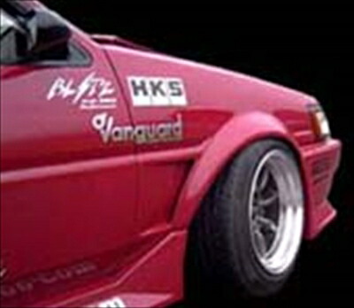 AE86 TURENO ワイドフェンダー（約２０mmワイド) 塗装取付込｜Autostyle