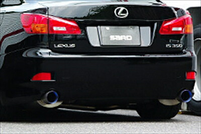 LEXUS IS250/350 Ti-Z フルチタンマフラー 片側1本出し 取付込