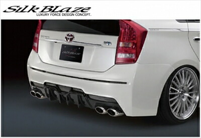 楽天市場】プリウス ZVW30 前期 GLANZEN リアバンパー FRP製 塗分け