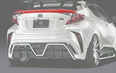 C-HR 前期 ZYX10/NGX50 リアゲートスポイラー 単色塗装/ホワイトパールクリスタルシャイン(070) 取付込