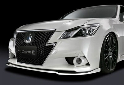 クラウンアスリート 210系 前期 フロントリップスポイラー Type-S 塗装済 ダークレッドマイカメタリック (3Q3)×ガンメタ (YR562)