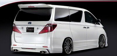 楽天市場】アルファード 20系 リアウイング : シックスセンス