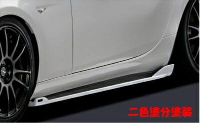 ロードスター ND サイドステップ 塗分け塗装済 ブルーリフレックスマイカ (42B)/シルバー (1F7)