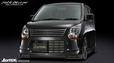 ワゴンR MH34S 前期 Lynx フロントハーフスポイラー FRP製 塗装済 スペリアルホワイト (26U)