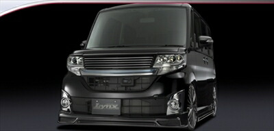 タントカスタム LA600S/LA610S 前期 Lynx フロントハーフスポイラー 塗装済 ナイトシャドーパープルクリスタルメタリック (P17) 取付込