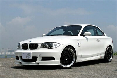BMW E82 M-Sport 1 Series フロントリップスポイラー 塗装済み