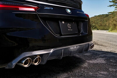 BMW Z4 G29 M-Sport リアディフューザー カーボン クリア塗装済み