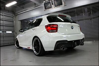 BMW 1シリーズ F20 前期 Mスポーツ リアディフューザー 2テール 取付込