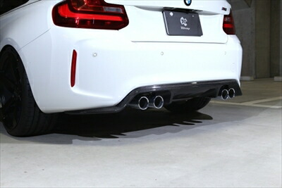 BMW M2 F87 リアディフューザー 取付込