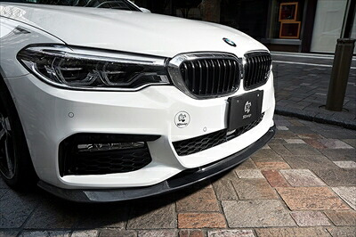 BMW 5シリーズ G30/31 M-Sport(M/C前) フロントリップスポイラー カーボン
