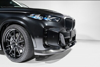 BMW X5 G05 LCI M-Sport フロントリップスポイラー クリア塗装取付込み