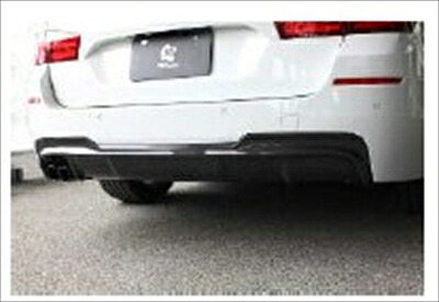 BMW 5 Series F10/F11 M-Sport リアディフューザー シングル クリア塗装済み