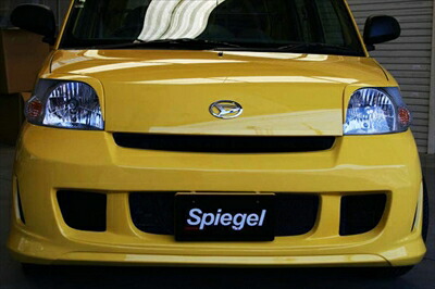 ○：L245S エッセ　リアスポイラー　イエロー541　01 | ダイハツ エッセ L235S L245S に適用フロント バンパー