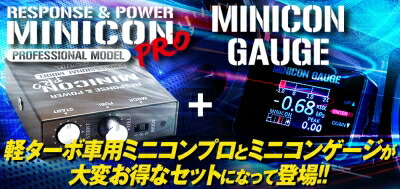 B21W B21A デイズ / デイズルークス siecle MINICON(ミニコン)-PRO x GAUGE お買い得セットMCP-P10SG