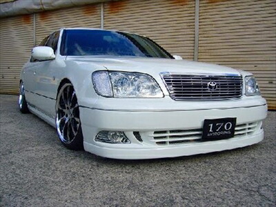 楽天市場】20系 後期 セルシオ フロントスポイラー フロントリップ