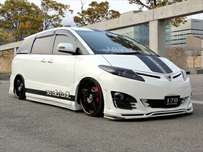 エスティマ ACR/MCR50 中期 アエラス JOULE フロントリップスポイラー Ver2 塗装済み|Autostyle