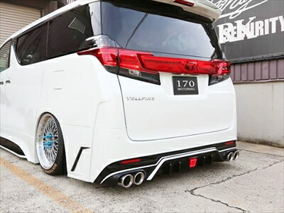 30アルファード後期　モデリスタ　リアスポイラー トヨタ アルファード30 後期モデリスタリアスポイラー&リア