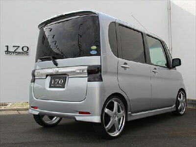 タントカスタム L375S テールランプカバー スモーク