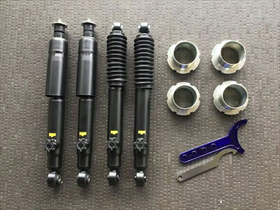 JB74W ジムニーシエラ リフトアップサスペンションキット STEP2