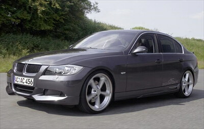 BMW 3シリーズ セダン E90 フロントフリッパー (9/08-) 塗装済み