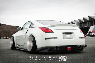 楽天市場】フェアレディZ Z33 ロケットバニー リアディフューザー 塗装