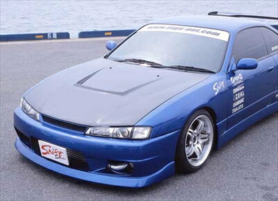 シルビア S14後期 エアロボンネット FRP製 塗装済み|Autostyle