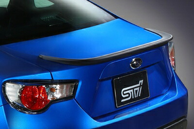 BRZ ZC6 STI パフォーマンス トランクスポイラー 塗装済 マットブラック