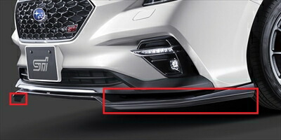 楽天市場】ST96020ST080【スバル純正】STI スカートリップ(ブラック