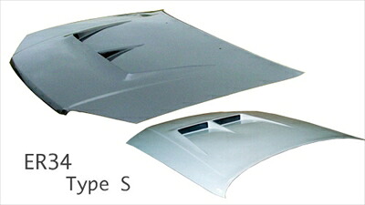 ER34 TypeS ボンネット FRP 塗装取付込｜Autostyle