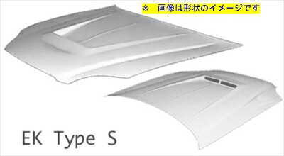CIVIC EK 前期 TypeS ボンネット カーボン 平織り クリア塗装済み｜Autostyle
