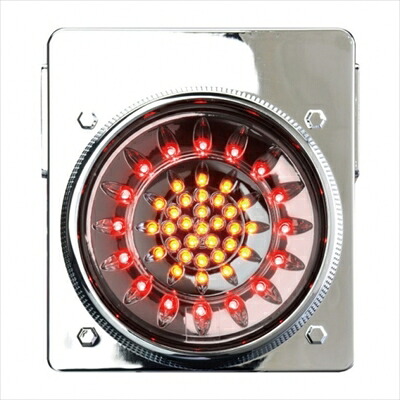 花魁 JAPAN 46 FULL LED Premium Quality TAIL LAMP for TRUCK オールクリア ブレーキ/スモール＆ウインカータイプ