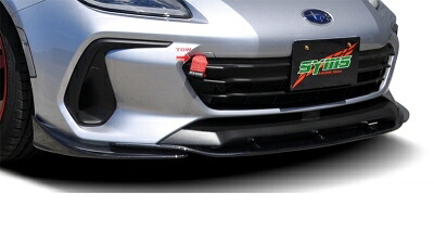 BRZ ZD8 フロントスポイラー 半艶黒塗装済 取付込み
