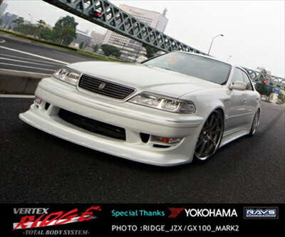 楽天市場】マーク2 JZX100 SHADOW フロントバンパー : Autostyle