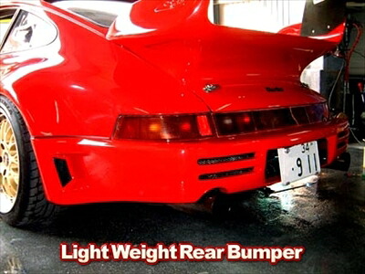 ポルシェ 930 Turbo リアバンパースポイラー 塗装済み｜Autostyle
