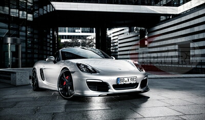 Porsche　981　Boxster　フロントスポイラー1