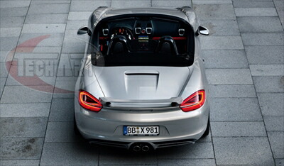 楽天市場】Rennwagenポルシェボクスター981 リアスポイラー/FRP【受注