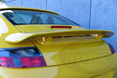 Porsche 996 Carrera リアスポイラー3 塗装取付込