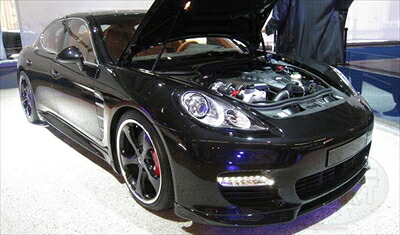 Porsche Panamera Grand GT ミラーカバー ブラック