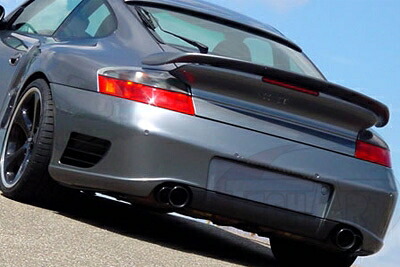 Porsche 996 リアバンパー PA付ディフューザー ＆エアインテーク 塗装済み
