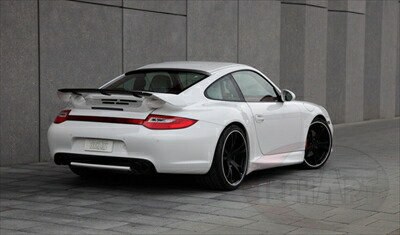 Porsche 997 Carrera 2009～ エアアウトレット ブラックカーボン クリア塗装済み