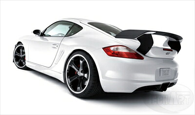 Porsche Cayman リアスポイラー 2 GTS 塗装取付込