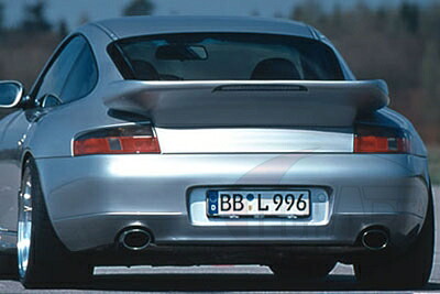 Porsche 996 Carrera リアスポイラー2 リアワイパー有 カブリオレ2/4 塗装取付込
